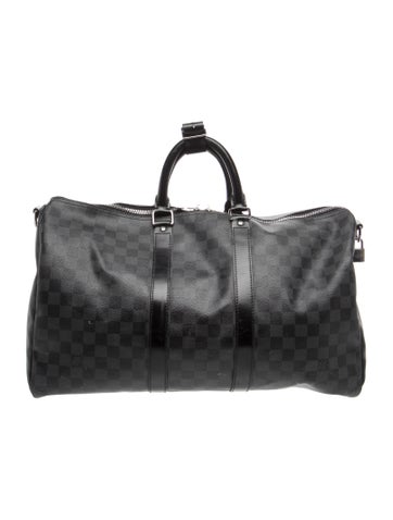 Damier Graphite Keepall Bandouliere