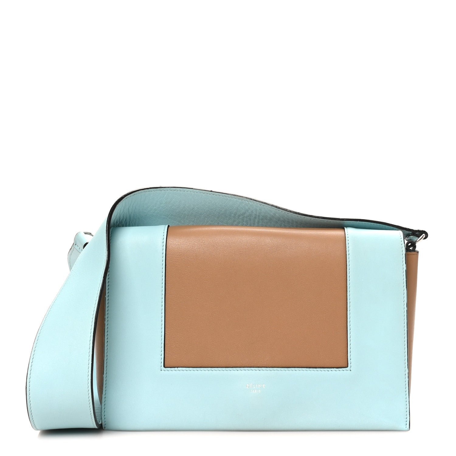Celine Shiny Smooth Calfskin Medium Frame Shoulder Bag