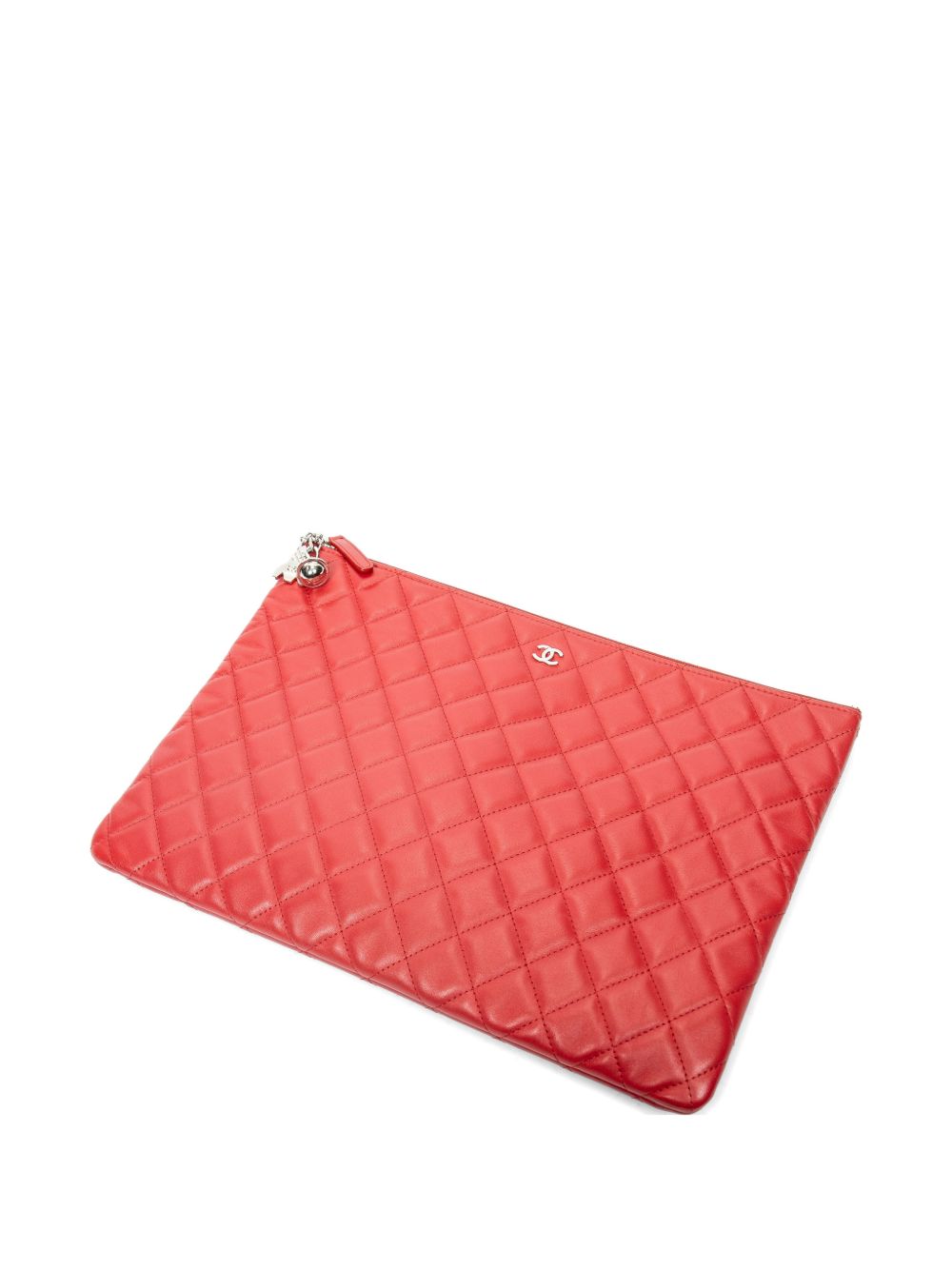Quilted CC clutch bag