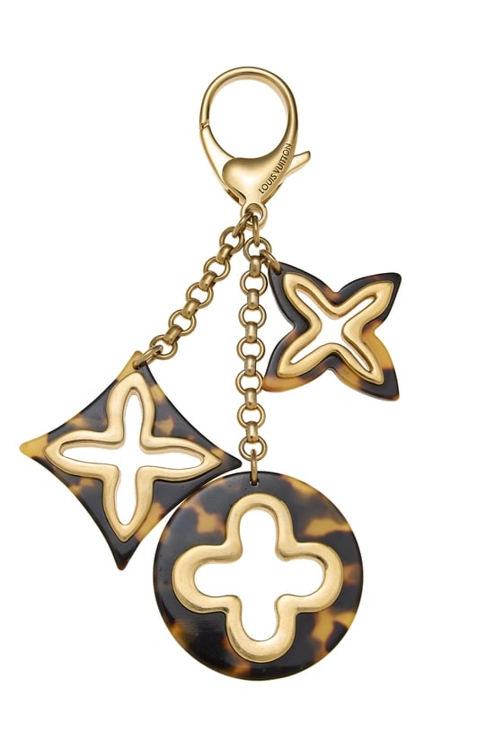 Gold Tortoiseshell Insolence Bag Charm