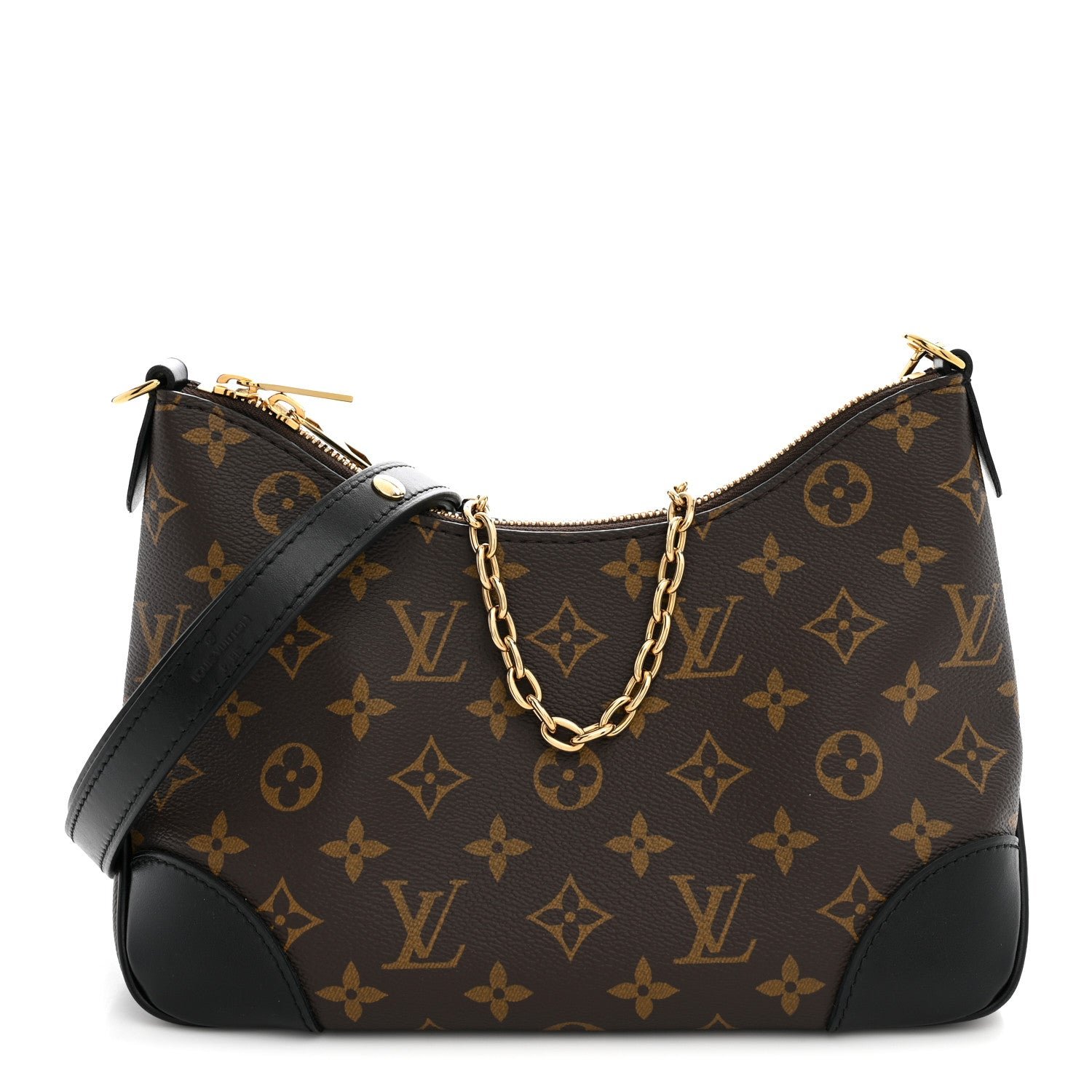 Louis Vuitton Monogram Boulogne NM Black