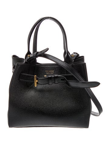 Tom Ford Leather Top Handle Bag