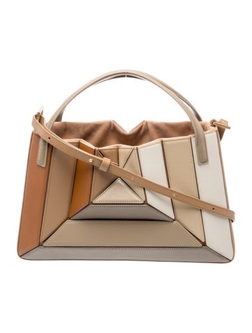 Mlouye Leather Top Handle Bag