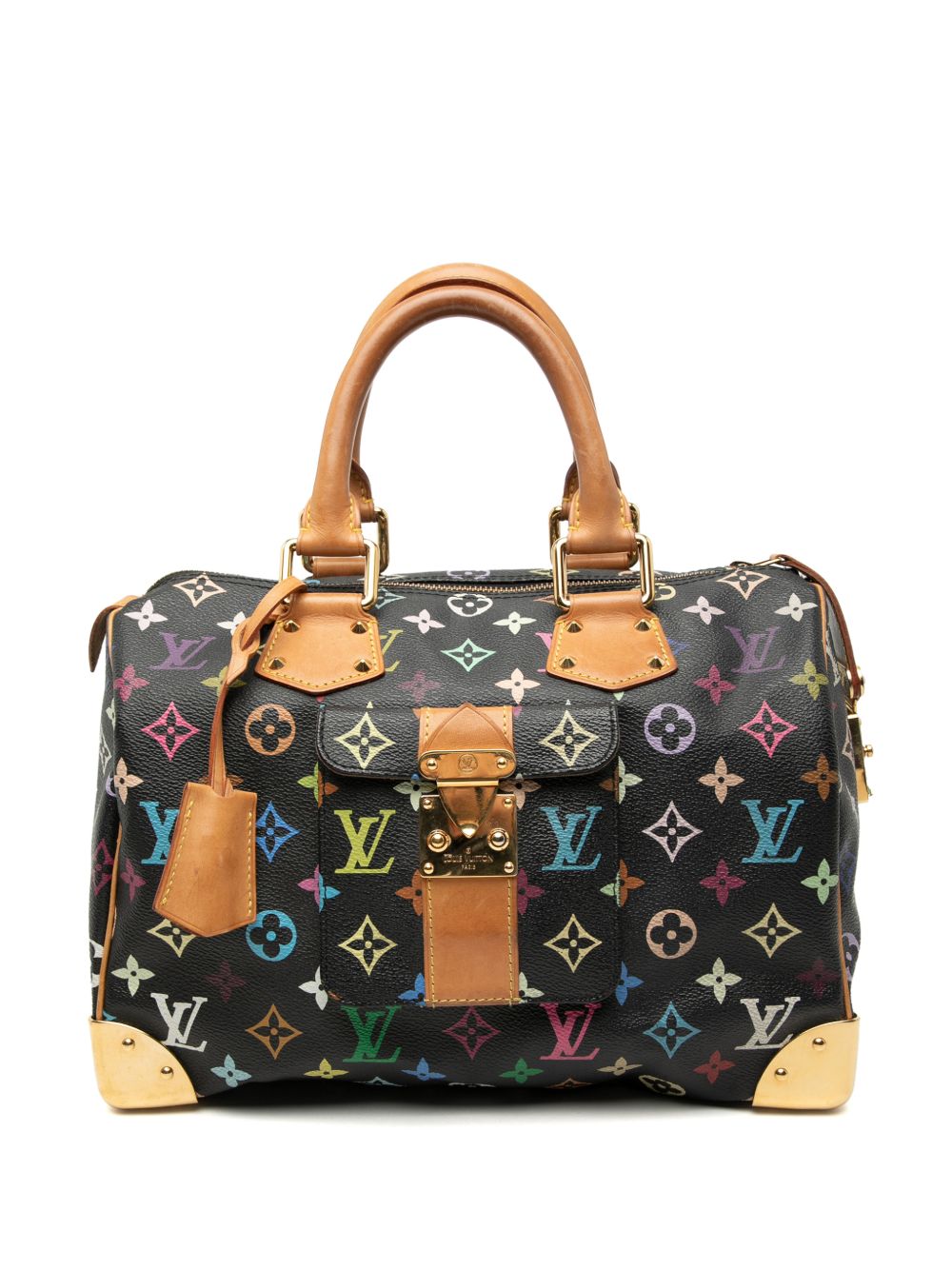 Louis Vuitton 2004 Monogram Multicolore Speedy 30 boston bag