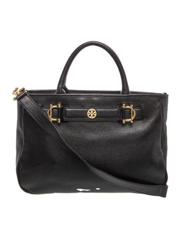 Leather Top Handle Bag