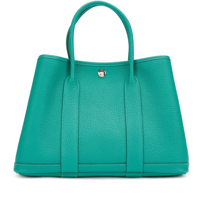 Hermes Vert Verone Negonda Garden Party 30 TPM Palladium Hardware, 2020