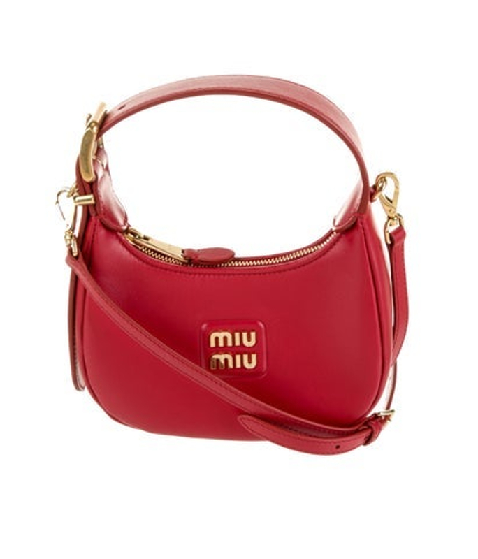 Miu Miu Miu Leather Hobo