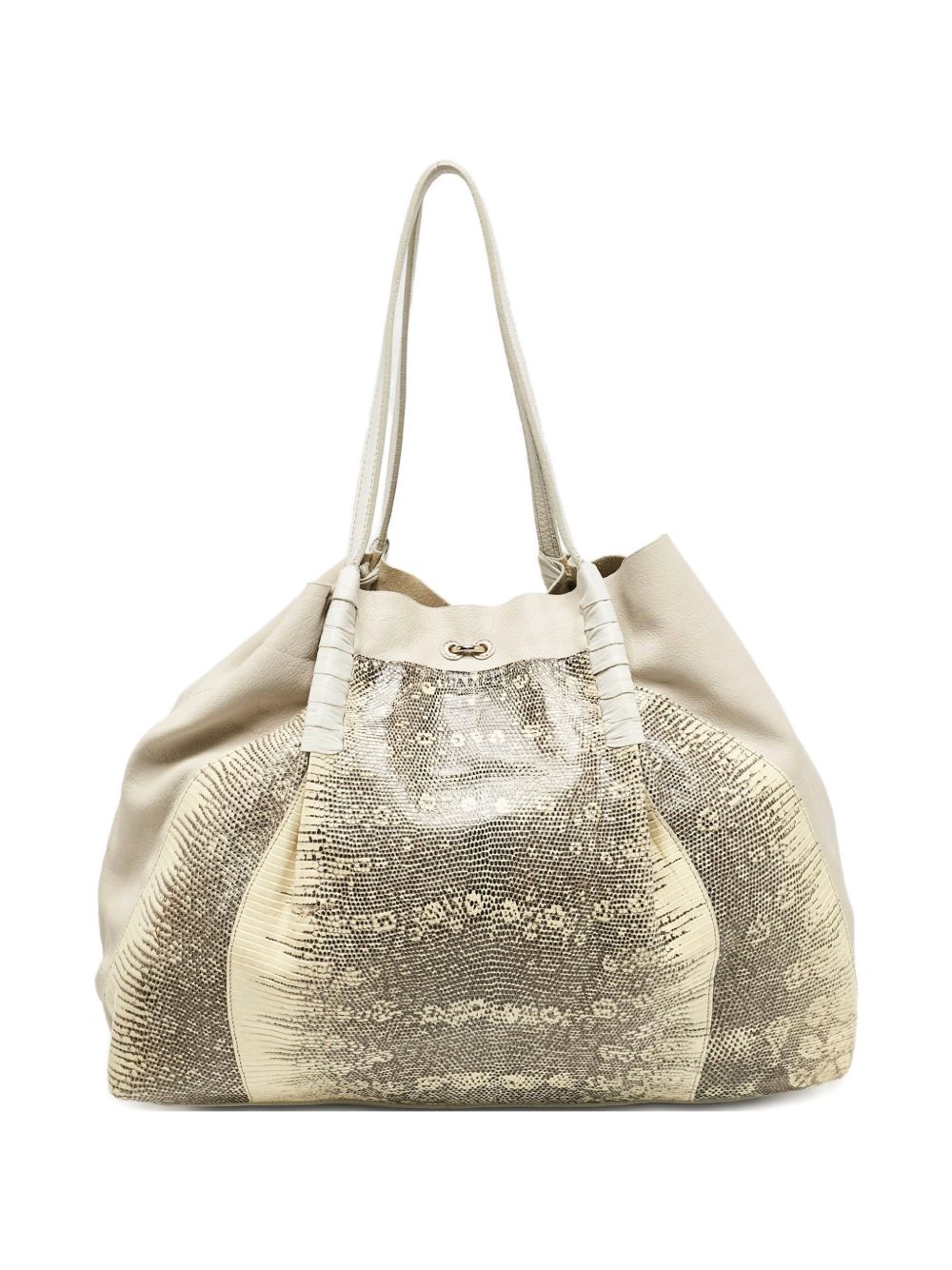 Nina Ricci Lizard leather tote