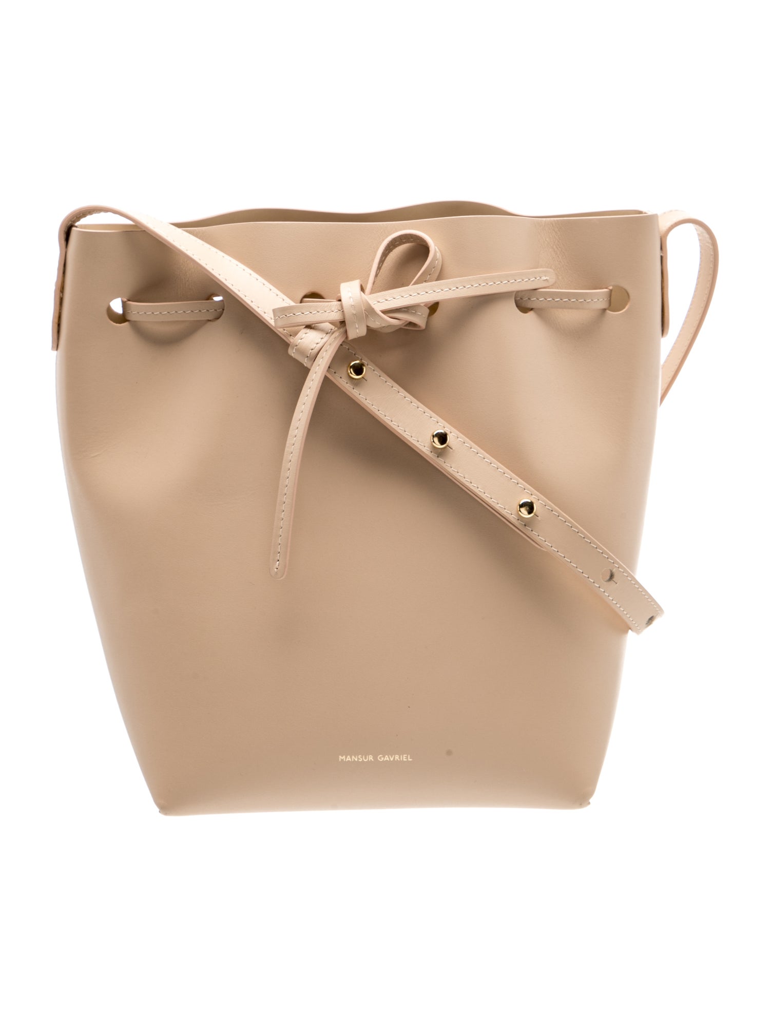 Leather Bucket Bag
