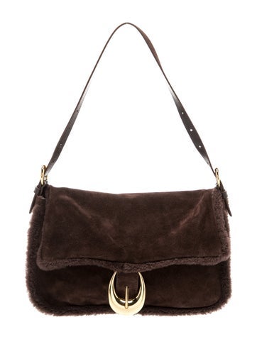 Suede Shoulder Bag