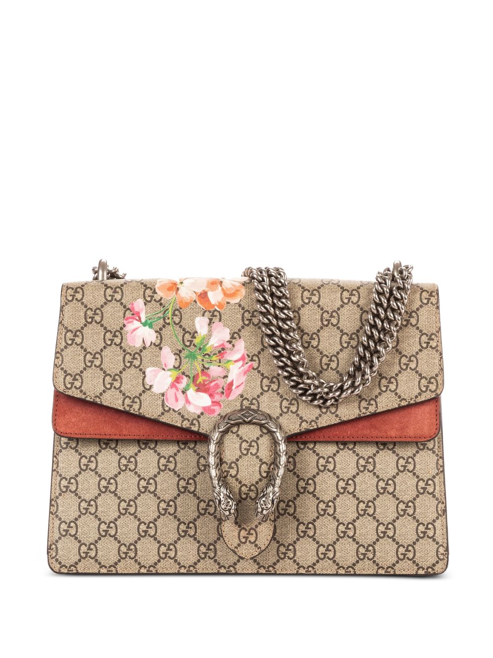 Dionysus floral-print chain shoulder bag