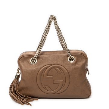 Leather Soho Chain Bowler