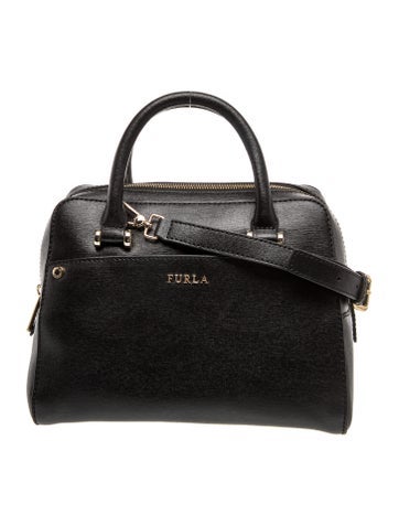 Leather Top Handle Bag