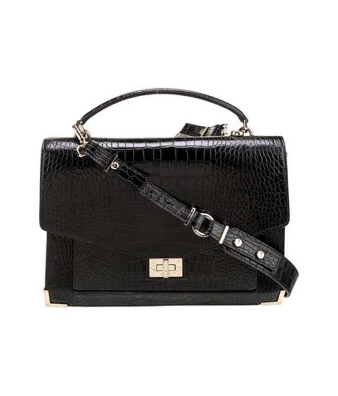 The Kooples Kooples Embossed Leather Top Handle Bag