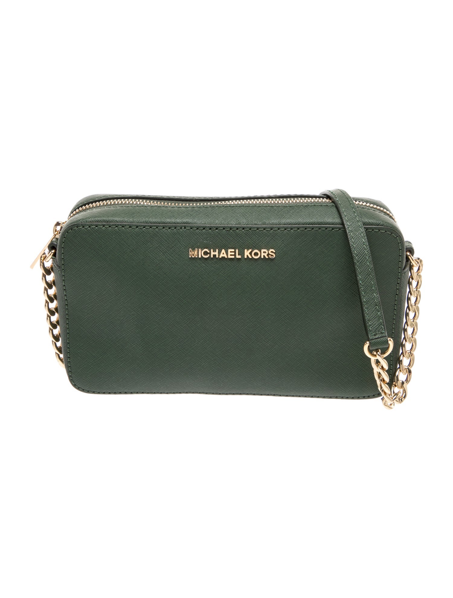 Saffiano Leather Crossbody Bag