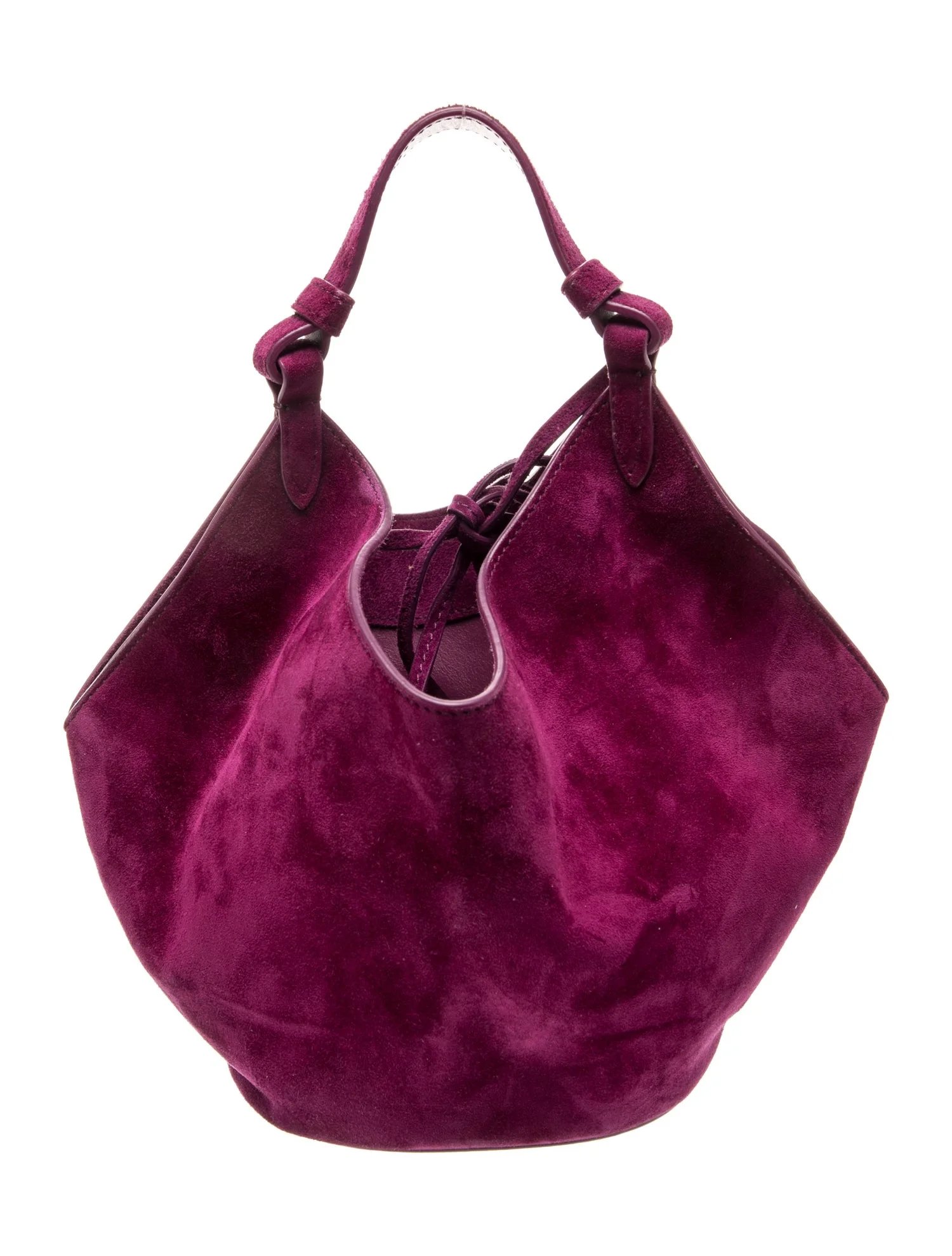 Khaite Suede Lotus Mini