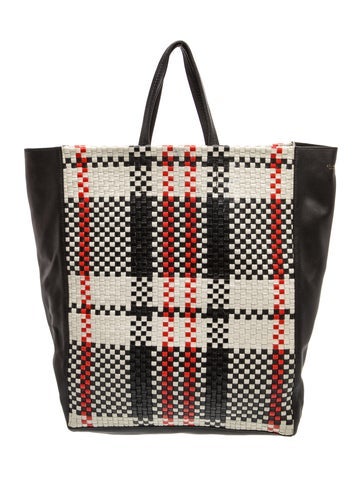 Celine Leather Vertical Cabas