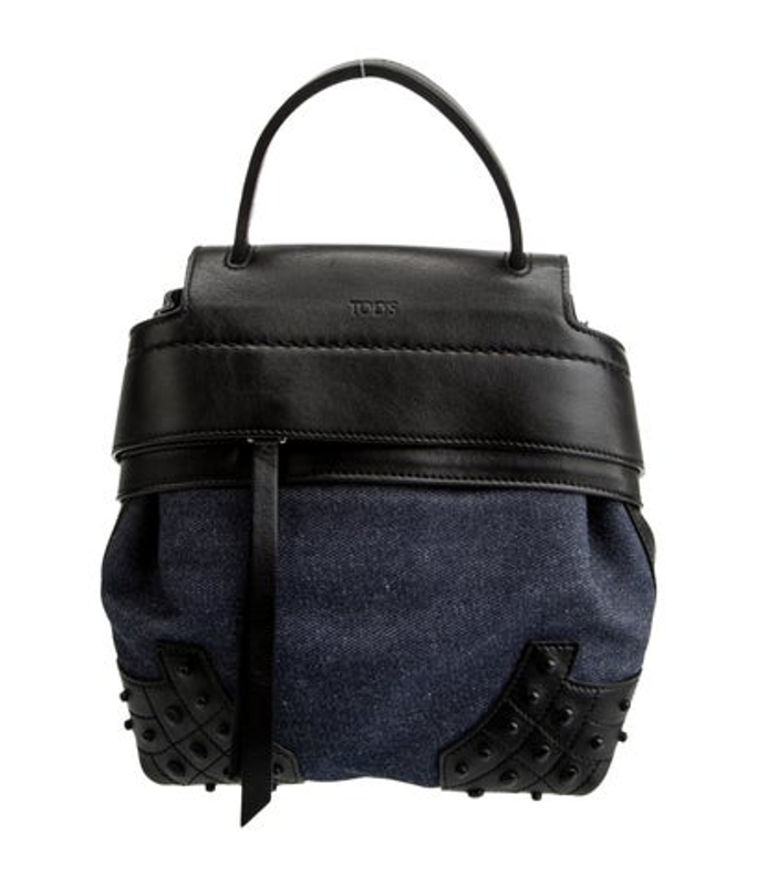 Tod's S Denim Top Handle Bag
