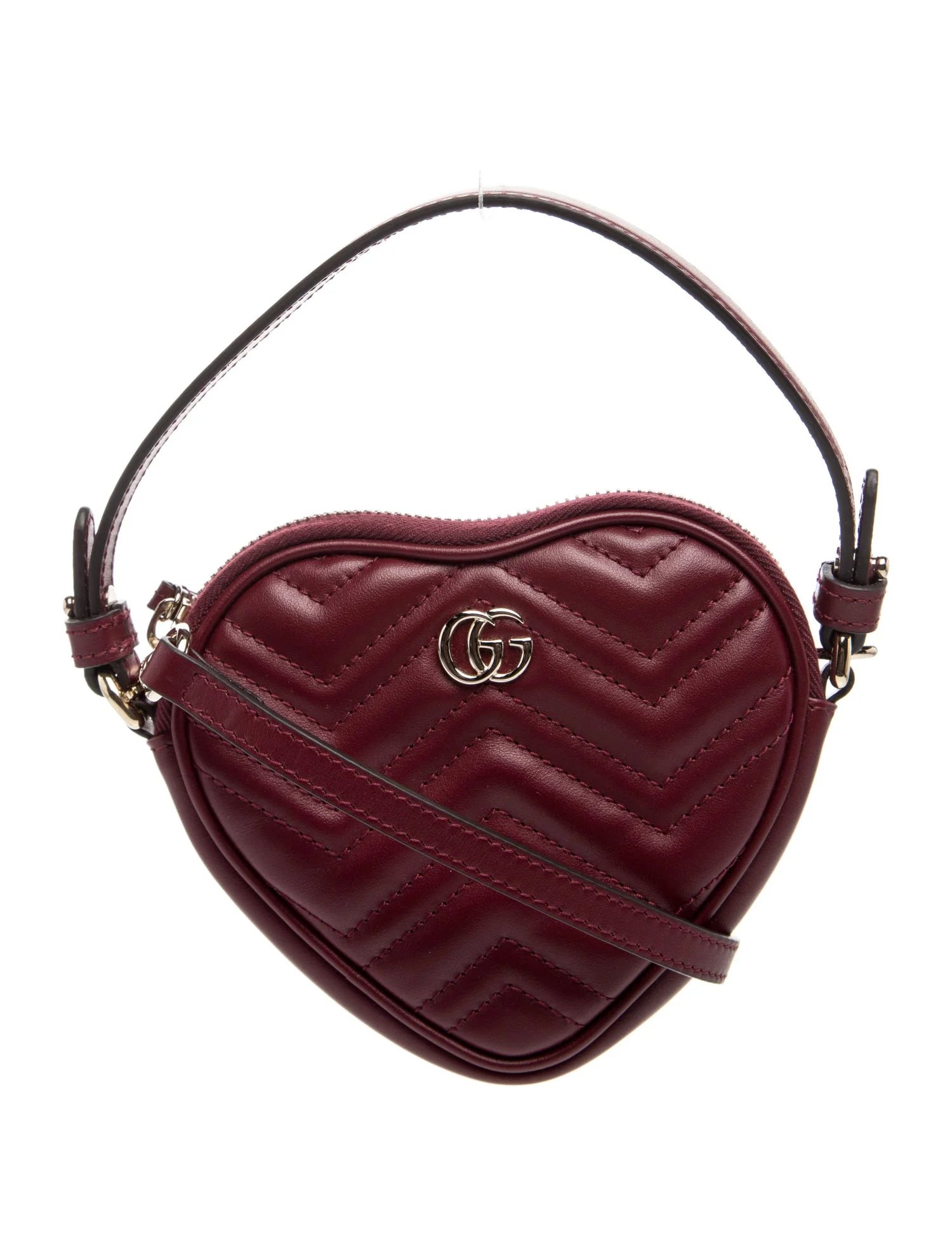 Leather Marmont Heart Bag