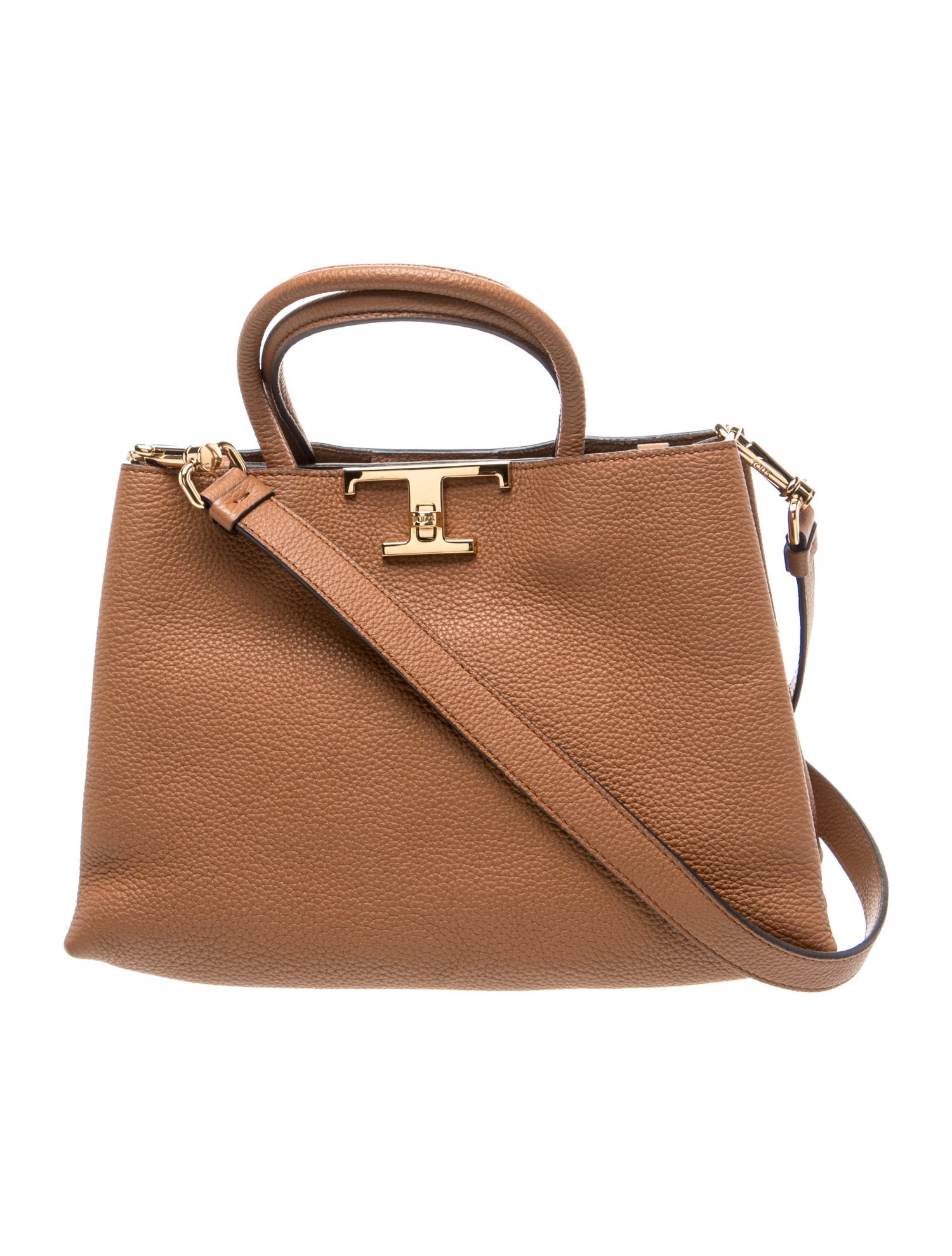 Leather Top Handle Bag