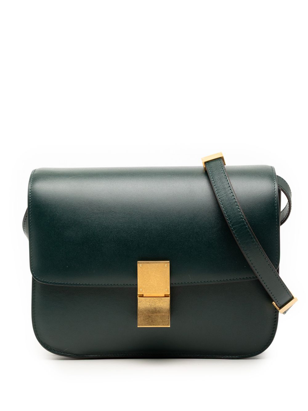 Celine 2019 Medium Calfskin Classic Box crossbody bag