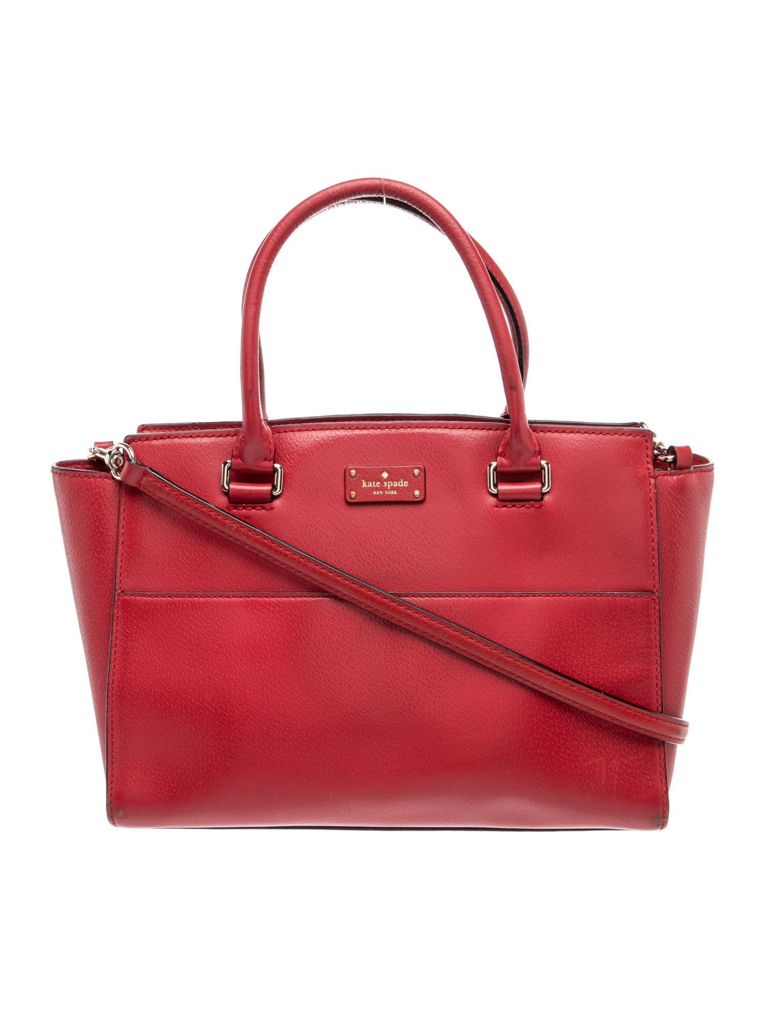 Leather Top Handle Bag