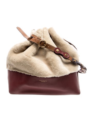 Shearling Shoulder Bag
