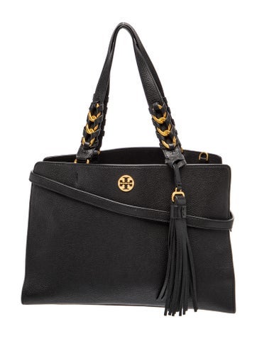 Leather Top Handle Bag