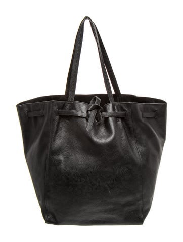 Leather Cabas Phantom Medium