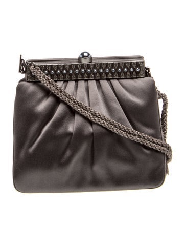 Satin Shoulder Bag