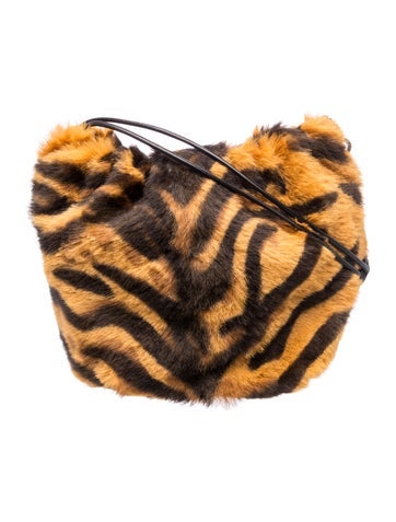 Calf Hair Top Handle Bag