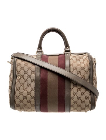 GG Canvas Boston Medium