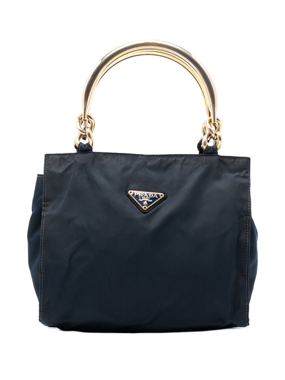 2000-2013 Tessuto Metal Handle Bag handbag