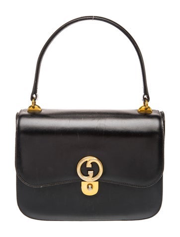 Interlocking G Top Handle Bag Vintage