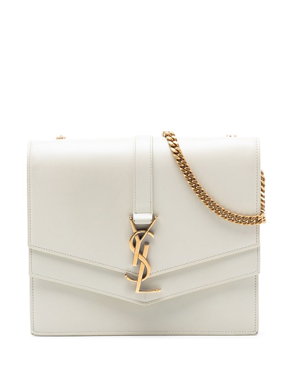 2018 Medium Leather Monogram Sulpice crossbody bag