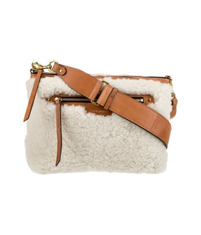 Isabel Marant Marant Shearling Shoulder Bag