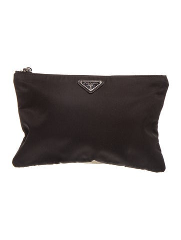 Enameled Metal Triangle Clutch