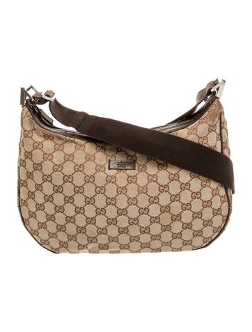 GG Canvas Shoulder Bag Vintage