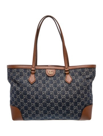 GG Denim Ophidia Medium