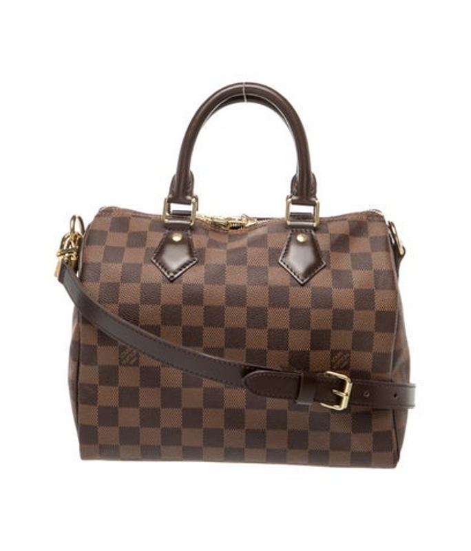 Louis Vuitton Vuitton Damier Ebene Speedy Bandouliere 25
