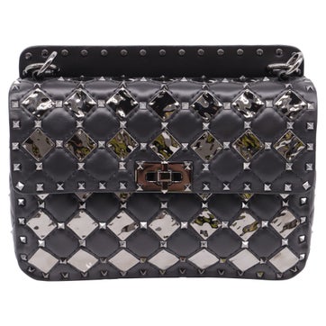 Valentino Leather Rockstud Spike.It Medium