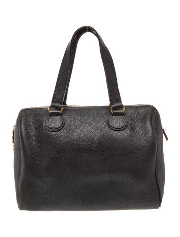 Valentino Leather Top Handle Bag