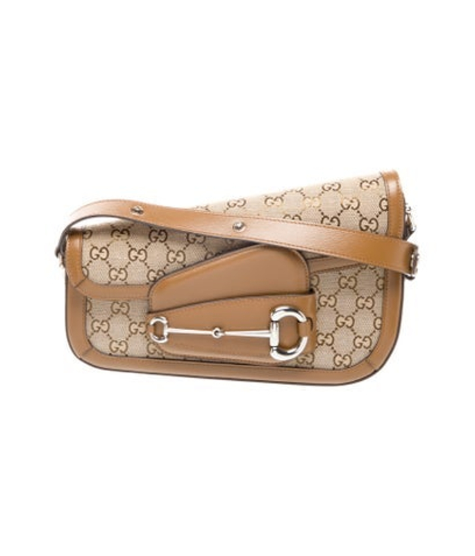 Gucci Gg Canvas Horsebit 1955 Small