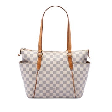 Calf Leather Damier Azur Totally