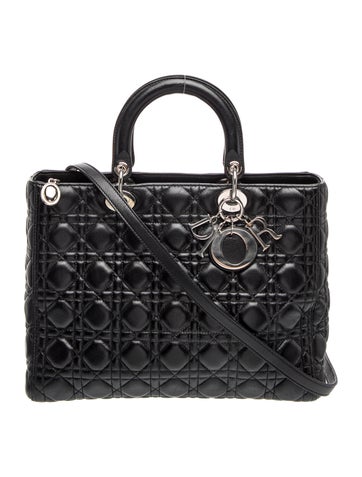 Cannage Lady Dior Large Vintage