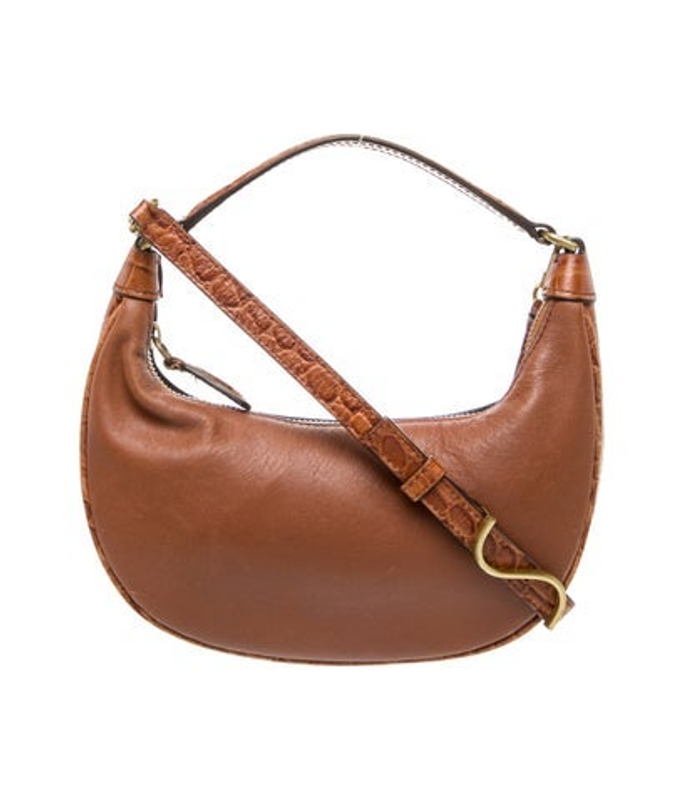 Staud Leather Top Handle Bag