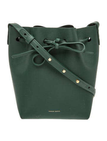 Mansur Gavriel Leather Bucket Bag