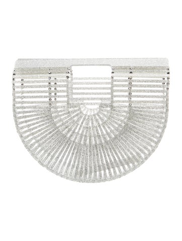 Cult Gaia Acrylic Top Handle Bag