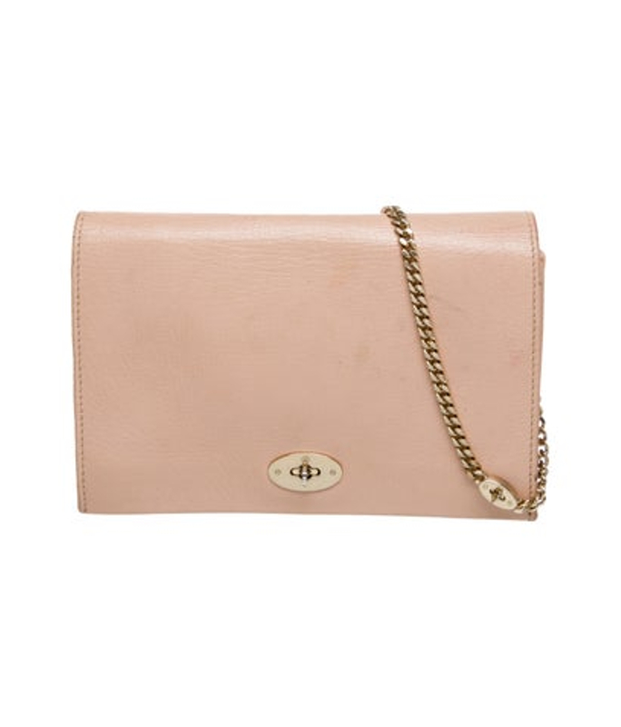 Mulberry Leather Clutch