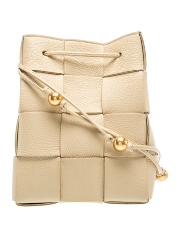 Bottega Veneta Intrecciato Intrecciato Cassette Bucket Bag Small